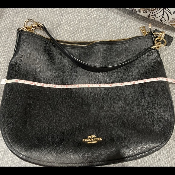 Coach Black Pebbled Shoulder bag - Picture 5 of 8